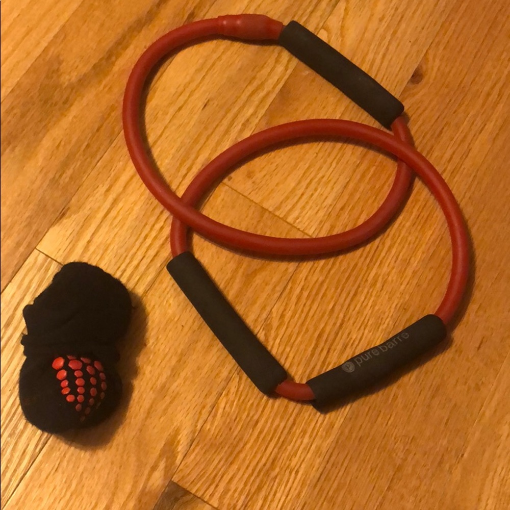 Pure barre bundle - double tube and socks